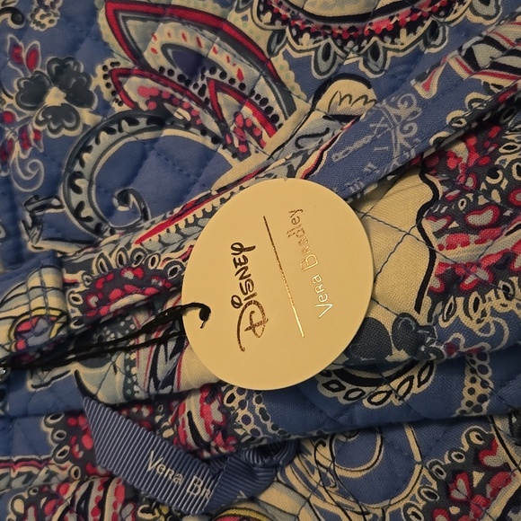 Vera Bradley DISNEY Cinderella Blue and Pink Paisley Bag - Picture 5 of 5